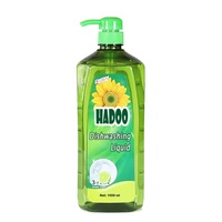 Liquide vaisselle écologique parfum citron avec 15-30% d'ingrédients actifs, détergent efficace pour éliminer les graisses de cuisine