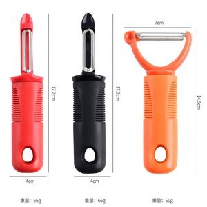Ensemble de 3 éplucheurs de cuisine personnalisés en gros pour légumes, fruits et pommes de terre, éplucheur pivotant - Product Image 2