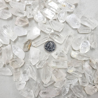 Cristaux de Reiki naturels en gros, pierres précieuses, guérison, quartz clair brut, bandes, pointes pour la décoration de la maison