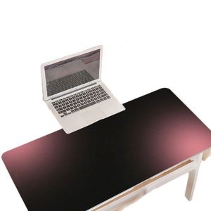 Premium Gradient Mouse <b>Pad</b> with Black and pink Colors, Minimalist Style, Oversized Morandi Gaming Office Keyboard <b>Desk</b> <b>Pad</b> - Product Image 1