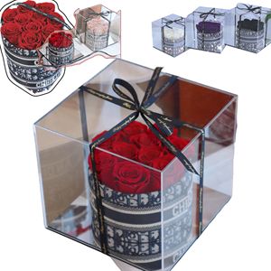 Rosas Eternas Hechas a Mano <span class=keywords><strong>de</strong></span> Alta Gama, Venta al por Mayor, Múltiples Colores, Regalos para el Día <span class=keywords><strong>de</strong></span> la Madre, San Valentín, Graduación, Navidad - Product Image 1