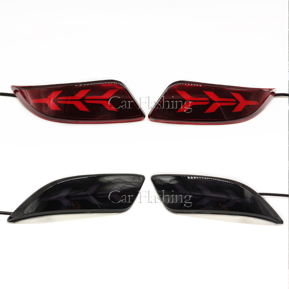 For Toyota CHR 2018 2019 2020 LED Rear CH-R Tail Lights Smoke Assembly