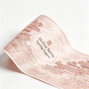 Etiquetas Adhesivas Personalizadas de Papel Kraft, Doradas Brillantes, Mate, Transparentes, Impermeables, Promocionales, Redondas, Troqueladas, Resistentes - Product Image 1