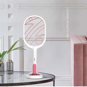 Raquette <span class=keywords><strong>anti</strong></span>-<span class=keywords><strong>moustiques</strong></span> à vente directe d'usine, faible bruit, économie d'énergie, 8 lumières, raquette électrique <span class=keywords><strong>anti</strong></span>-<span class=keywords><strong>moustiques</strong></span> - Product Image 3