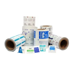 Термогерметизирующая печатная спиртовая подушка для упаковки 4-слойная бумага/PE/AL/EAA алюминиевая фольга в рулоне