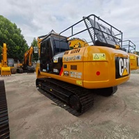 Excavadora Hidráulica Usada Caterpillar CAT320D2L de Segunda Mano, 20T, con Motor Original