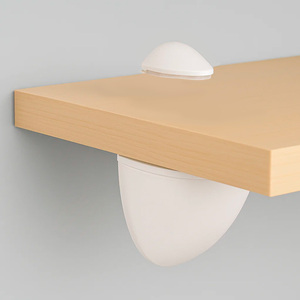 Adjustable Pelican Shelf <b>Bracket</b> 1/20 mm. <b>White</b> (1 Piece) - Product Image 4