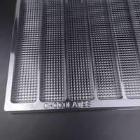 Plateau en plastique transparent pour bonbons et chocolat, produit personnalisé avec couvercle, boîte d'emballage