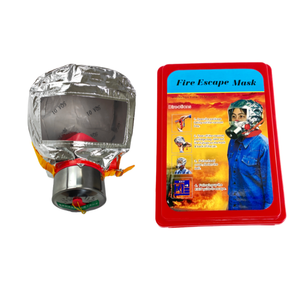 Neuankömmling Selbst rettung 30 Minuten Feuer maske Produktions sicherheit Rauch haube Feuerlösch maske Notfall-Flucht maske - Product Image 1