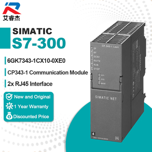 Nuevo PLC Original SIMATIC S7-300 6GK7343-1CX10-0XE0, Procesador de Comunicaciones CP 343-1 6GK73431CX100XE0, Controlador Programable - Product Image 1