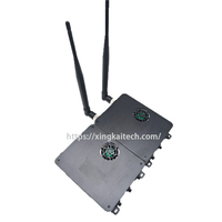 Sistema Avanzado de Transmisión Inalámbrica de Datos para UAV con TDD 800MHz/1.4GHz/2.4GHz FHSS Hopping RF Power para Monitoreo de Largo Alcance