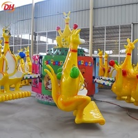 Manèges Kangourou Sautant pour Parcs d'Attractions, Équipement de Parc d'Attractions Fabriqué en Chine, Jeux de Machines Kangourou Sautant pour Enfants