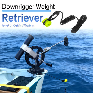 Recuperador de Pesas para Downrigger, Aparejos de Pesca, Uso en Agua Salada, Construcción de Plástico y Nailon - Product Image 1
