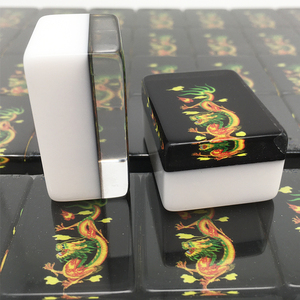 Ensemble de Mahjong Américain Personnalisé Acrylique 166 Tuiles de Mahjong Jeu de Rami Singapour Mahjong Personnalisé Mah Jong - Product Image 4
