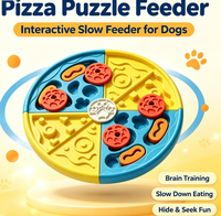 Jouet interactif d'enrichissement sensoriel pour animaux de compagnie, distributeur de friandises éco-responsable pour chien et chat, stimulant l'esprit et favorisant la digestion lente