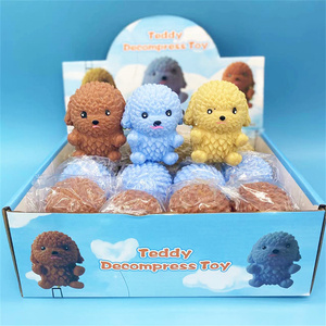 Soft <b>Cute</b> Teddy <b>Bear</b> Squishy Toy Safe Non-Toxic Stress Relief Squeeze Toy Fun Anti-Stress Toy Multicolor ZIMO Brand for Kids - Product Image 5