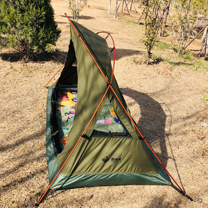 <span class=keywords><strong>Prix</strong></span> usine 2 personne escargot tente poteau en aluminium léger ultra-léger professionnel escalade randonnée Camping tente - Product Image 4