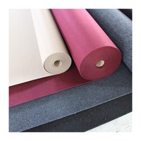 Tapis de porte antidérapant en polyester, moquette de bureau, de bureau, commercial, noir, en velours gris