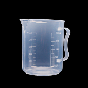 Kitchen Baking Pp Transparent <strong>Plastic</strong> Graduated <strong>Measuring</strong> <strong>Jug</strong> with Handle - Product Image 2