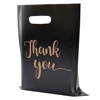 Sac d'Achats en Plastique Personnalisé avec Logo LDPE, Poignée, Petit Sac d'Emballage pour Vêtements en Gros