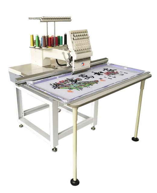 Single Head Industrial Embroidery Sewing Machine by