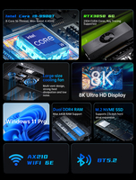 Mini PC para Juegos RTX3050 3D, I9-9900T, Salida 4K, Formato Pequeño, DDR4, 32GB de RAM, para Oficina en Casa, Computadora, Estación de Trabajo con GPU