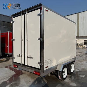 상업용 냉장 트레일러 3x1.8m 이동식 냉동 트레일러 (냉동식품 운송용) - Product Image 1