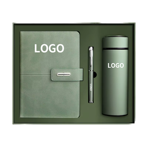 Notebook A5 kustom dan pena Set Eksekutif hadiah kantor untuk karyawan promosi bisnis perusahaan untuk pria - Product Image 4