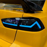 Luz Trasera Combinada LED de Alto Lumen 6000K para Mitsubishi Lancer EX 2008-2018 EVO X, Conexión Plug and Play, Intermitente Inteligente RGB