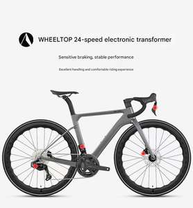 Vélo de course sur <span class=keywords><strong>route</strong></span> en fibre de carbone à module élevé R15pro Aero avec câbles entièrement intégrés et vis dissimulées pour compétition professionnelle sur <span class=keywords><strong>route</strong></span> - Product Image 3