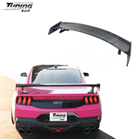 Alerón Estilo GT500 de Fibra de Carbono para Mustang S650 GT ECO Dark Horse 2024+, Kit de Conversión de Actualización