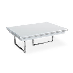 Juego de Comedor Modular Moderno Elps de 6 Piezas en MDF Blanco y Gris Incluye Mesa, Consola, Vitrina y Aparador para Uso Hotelero - Product Image 5