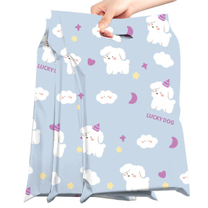 Logo Tùy Chỉnh Cảm Ơn Bạn Bao Bì Poly Bưu Phẩm Túi Gửi Thư Với Xử Lý Cho Gói Hàng May Mặc - Product Image 5