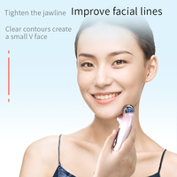 Mini masseur facial rechargeable, appareil de beauté portatif pour le modelage du visage en V, outil de massage pour le soin de la peau à domicile