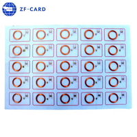 Offre Spéciale : Feuille de pré-impression RFID 125KHz TK4100 T5577 EM4100 en PVC format A4 pour la fabrication de cartes à puce