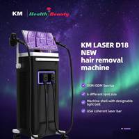 Machine d'épilation au laser à diode 808 nm fabriquée en Chine, pour salons de beauté, spas et cliniques commerciales