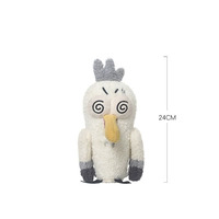 Juguete de Peluche de Pájaro con Ojos en Espiral, Certificado por ASTM, Aspecto Confuso, Suave, Agradable al Tacto, Estético, Creativo, Regalo