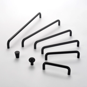 Solid U-shaped Aluminum Alloy Handles for Kitchen Cabinets <strong>Bedroom</strong> Furniture Outdoor Use-Modern Design <strong>Door</strong> Pulls - Product Image 1