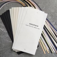 Etiquetas de Joyería de Lujo y Etiquetas Colgantes con Logotipo Personalizado |   Tarjetas de exhibición de papel para collares y códigos de barras, optimizadas por IA, de marca privada/blanca