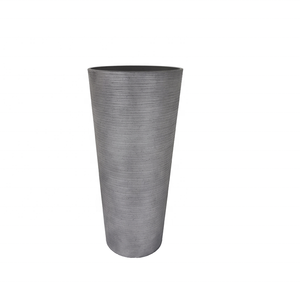 Bac à jardinage en plastique, grand pot rond de fleurs, décoration pour la maison et le jardin, Design moderne, offre spéciale - Product Image 5