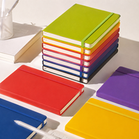 Carnet de notes professionnel en gros, multicolore, épais, avec sangle, fabricant de carnets de réunion et de bureau