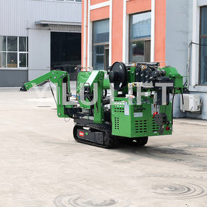 Китай гидравлический 5/8 гусеничный кран Многофункциональный 3-тонный мини-кран-Паук складной кран - Product Image 2