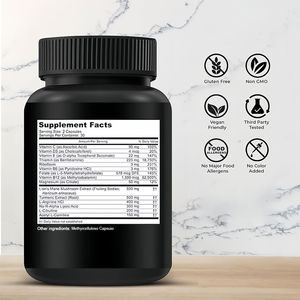 Cápsulas de soporte para la salud del nervio ciático con complejo de vitamina B y ácido alfa lipoico Suplementos para la salud ósea para adultos - Product Image 2