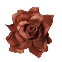 Fleurs artificielles en mousse, fleurs de gardénia avec tige pour bouquets de mariage DIY, décoration de fête et de maison