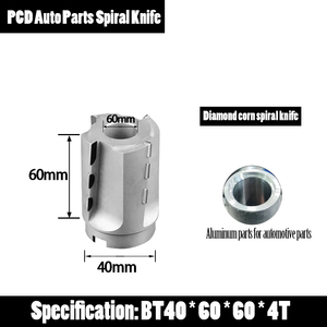 ดอกกัดไม้แบบเกลียว YUFU ผลิตตามสั่ง (OEM) สำหรับงานกัดไม้ ดอกกัด PCD แบบรีมเมอร์ ดอกกัดกราไฟต์ อลูมิเนียม แบบไม่มีการเคลือบผิว ดอกกัดแบบธรรมดา HRC - Product Image 4