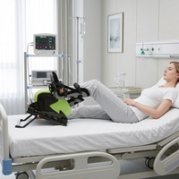 Vélo d'exercice portable pour personnes âgées et handicapées, à poser sous le bureau, mini-pédalier pour les jambes et les bras