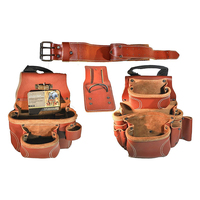 Ceinture porte-outils professionnelle 4 pièces pour encasteurs, modèle 21448, avec système combiné, pour la confection de toiles personnalisées et l'application de la technique classique du toile-canvas.