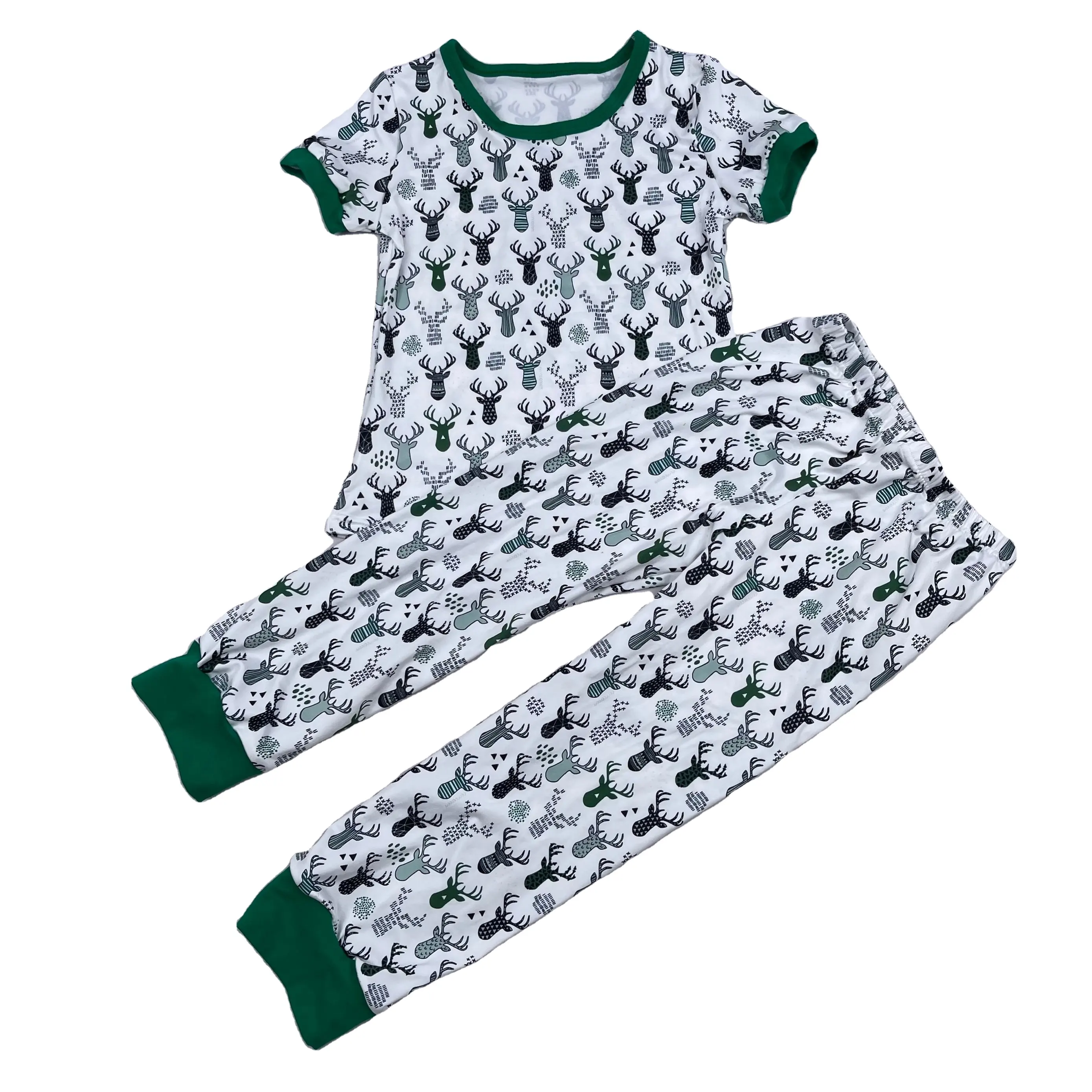Vêtements boutique de noël pour garçons, tenues pour enfants, habits, usine, OEM, collection 2019, S52810
