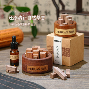Yuhuan Solid Wood <b>Diffuser</b> Sandalwood Aromatherapy Home Office Fragrance Decor - Product Image 2