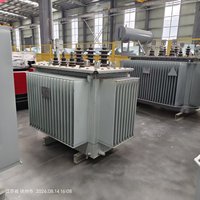 Transformateur de puissance flyback triphasé en aluminium, à bain d'huile, 50/60Hz, pour 500-2000 KVA, 400/450 V, bobine simple/double en cuivre